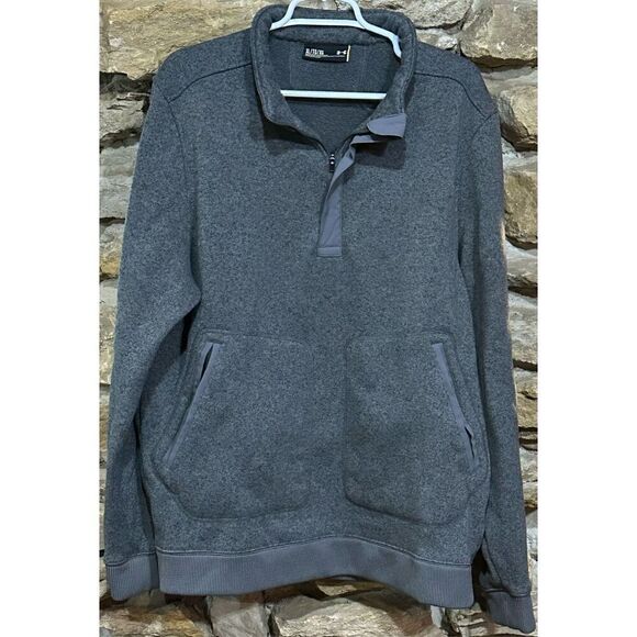 Men’s Under Armour Elevate 1/4 Zip Sweater Graphite XL - Picture 1 of 6